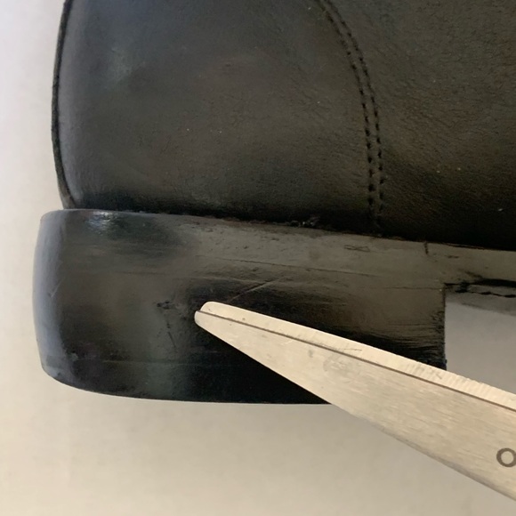 JOHN FLUEVOG LACE UP BOOTS BLACK SZ 8W RICARD LEATHER ANKLE COMBAT PUNK GOTH - Picture 11 of 15